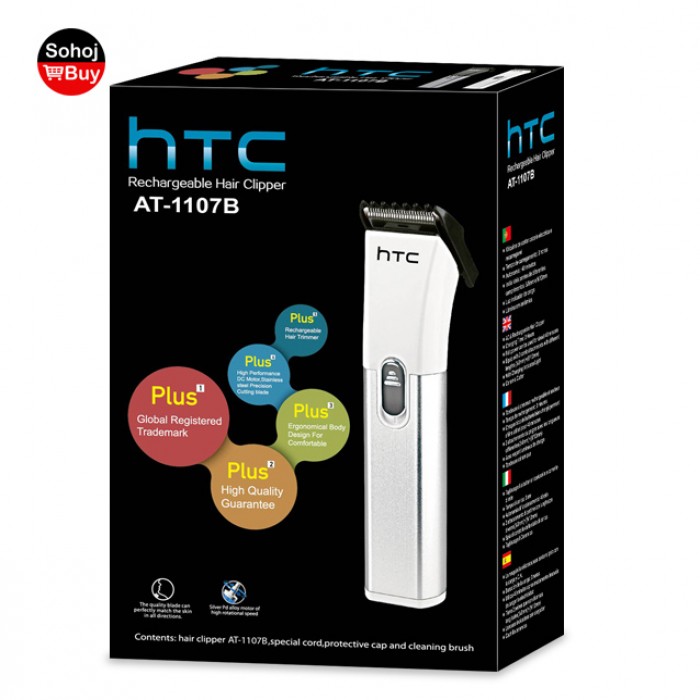Trimmer HTC AT- 1102 Rechargeable Electric Hair Cutting Machine